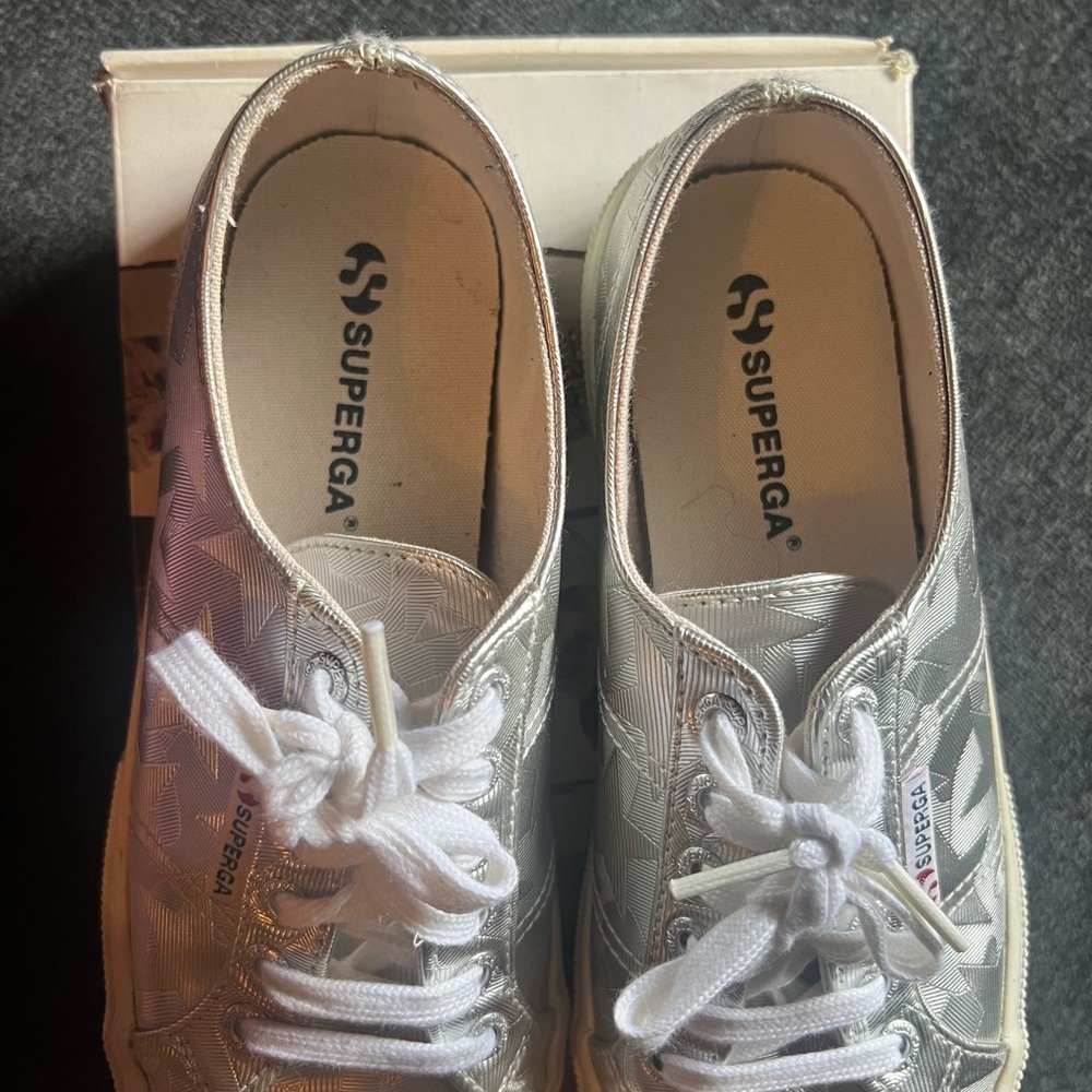 SUPERGA Sneakers in Starchrome with Box - Picture 3 of 7